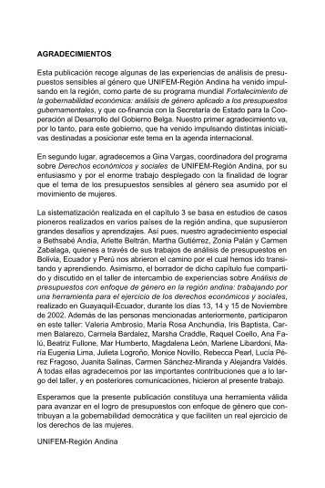 puestos sensibles al género que UNI - Biblioteca Hegoa