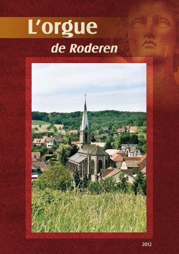 l'orgue dans son écrin - Site Officiel du Village de Roderen