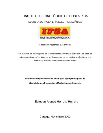 Datos generales de la empresa - Tecnológico de Costa Rica