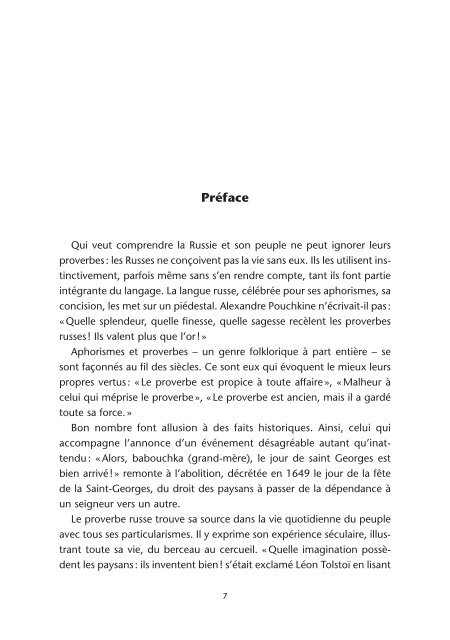 Grand Livre Des Proverbes Russes