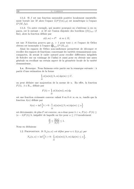 INEGALITES DE SOBOLEV–ORLICZ NON-UNIFORMES