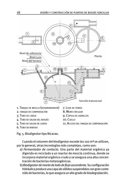 Diseño y construcción de plantas de biogás sencillas - Centro ...