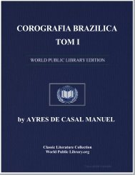 corografia brazilica, ou, relacào historico-geografica, do, reino do ...