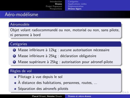 Drones et micro-drones - Unmanned Aircraft & Drones