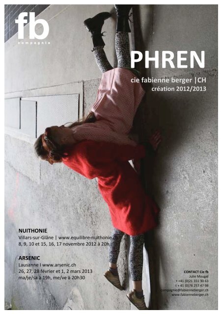 PHREN cie fabienne berger