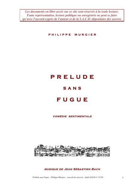 Télécharger le livret en pdf - Philippe MURGIER