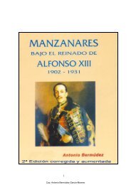 Manzanares bajo el reinado de Alfonso XIII - Universidad de Castilla ...