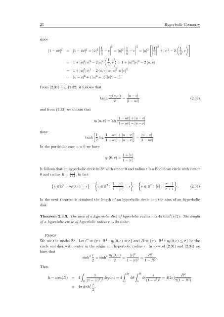 Random Processes in Hyperbolic Spaces Hyperbolic Brownian ...