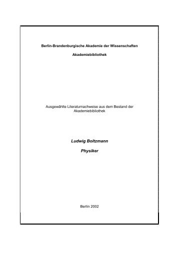 PDF-Dokument - Akademiebibliothek - Berlin-Brandenburgische ...