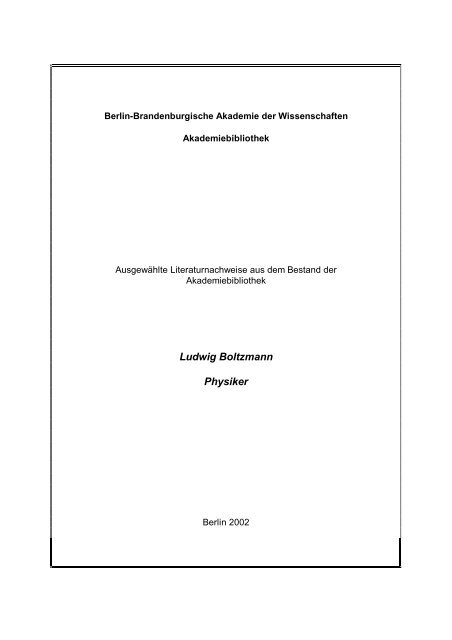 PDF-Dokument - Akademiebibliothek - Berlin-Brandenburgische ...