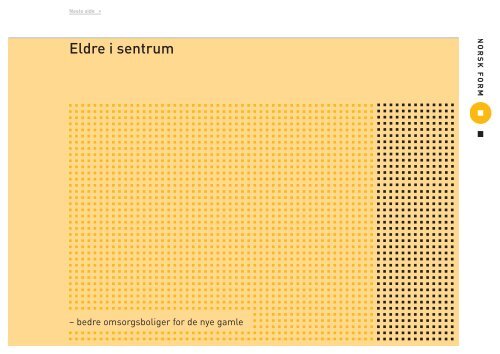 Eldre i sentrum - Husbanken