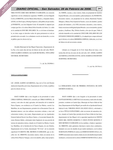 diario 28 febrero.indd - Sitio Web del Sistema Bibliotecario de la UTEC