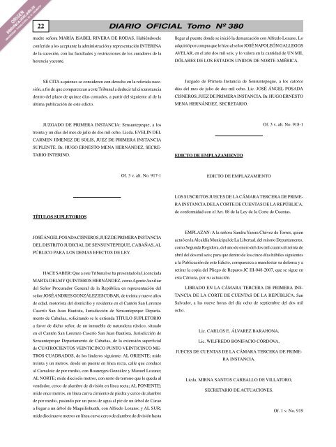 Diario 23 de Septiembre- 2008.indd - Sitio Web del Sistema ...