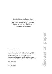 Discussion Paper SP IV 2009-201 - Bibliothek - WZB