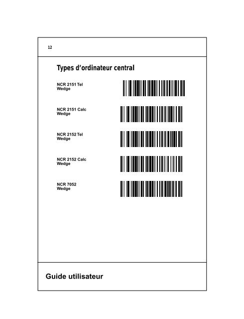 LL 425 Guide utilisateur - Symbol