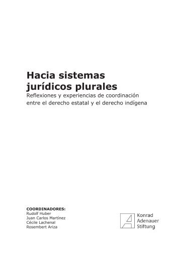 Hacia sistemas jurídicos plurales - Biblioteca UTEC