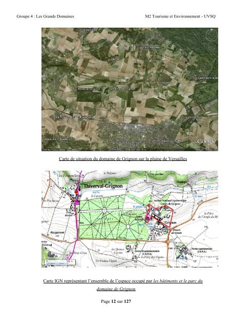 Etat des lieux et pistes de valorisation des grands domaines ...