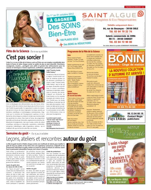 Cliquez-ici pour télécharger le journal au format PDF - Pays Dolois