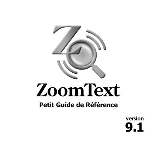 Activer ZoomText - Ai Squared