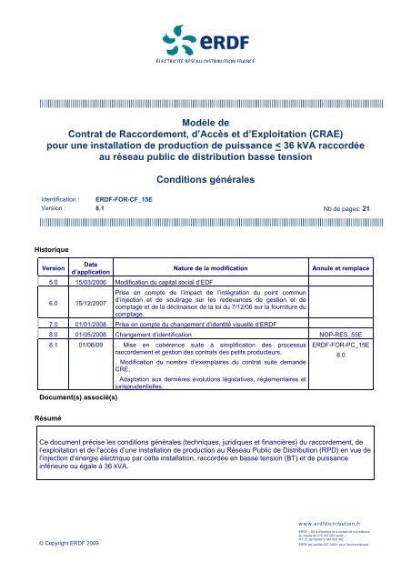 Frais de branchement d’énergie NB