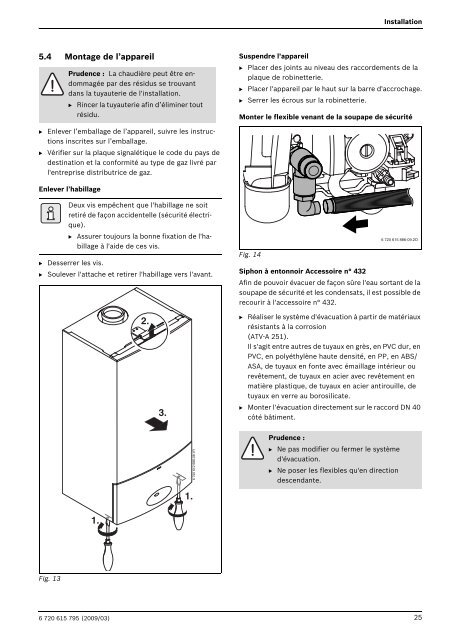 Notice technique et d'installation