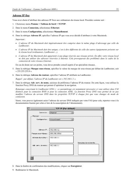 Guide de l'utilisateur