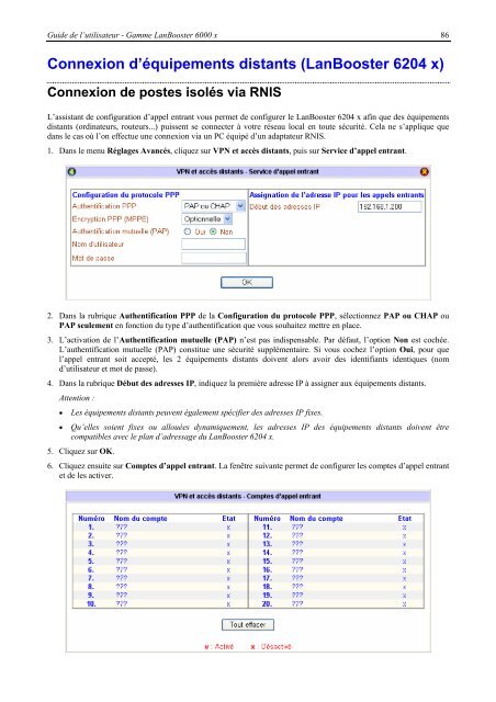 Guide de l'utilisateur