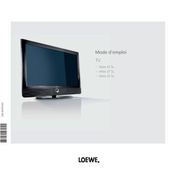 Mode d'emploi TV - Loewe