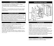 INSTALLATION KIT 80001 - Maisonic