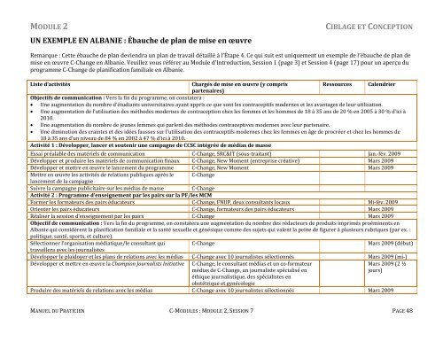 module 2 ciblage et conception - C-Hub