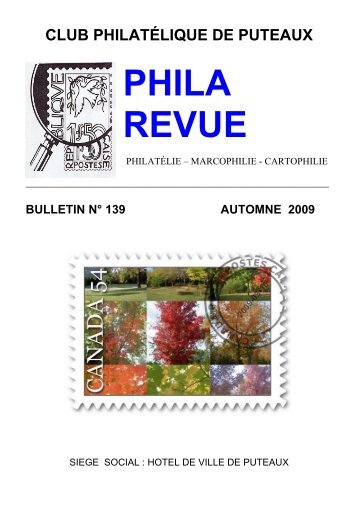 PHILA REVUE - Club Philatélique de Puteaux