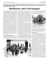 Mauthausen, dans l'exil espagnol - fndirp