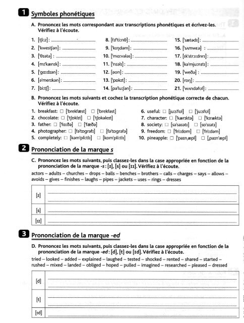 Prononcer Les Mots Anglais