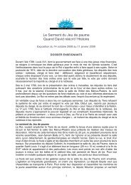 Le Serment du Jeu de paume - Château de Versailles