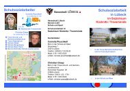 Schulsozialarbeit in Lübeck Schulsozialarbeiter - Hansestadt LÜBECK