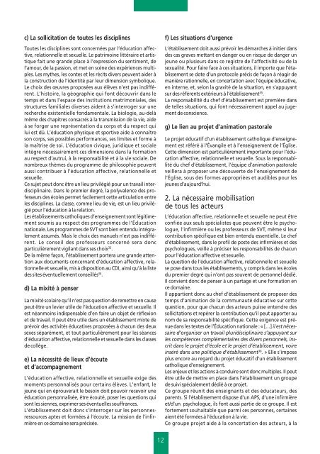 L'éducation affective, relationnelle et sexuelle dans les ...