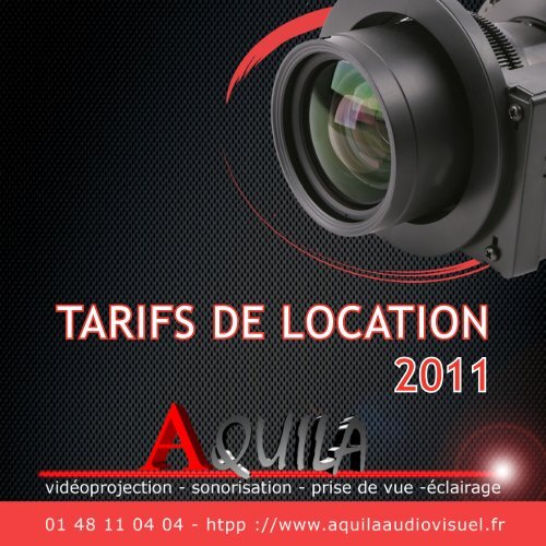 tarifs 2011.pdf - Aquila audiovisuel
