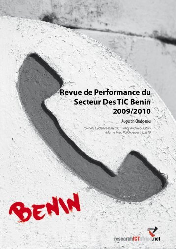 Revue de Performance du Secteur Des TIC Bénin - Research ICT ...