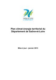 PCET 71 - Département de Saône-et-Loire