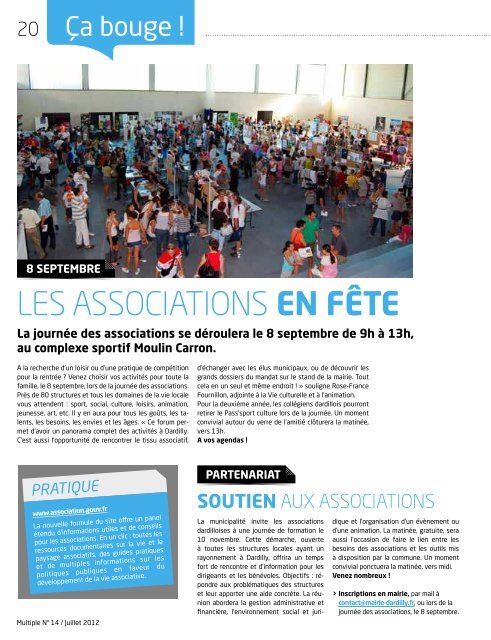 Magazine Multiple n°14 - juillet 2012 - Mairie de Dardilly