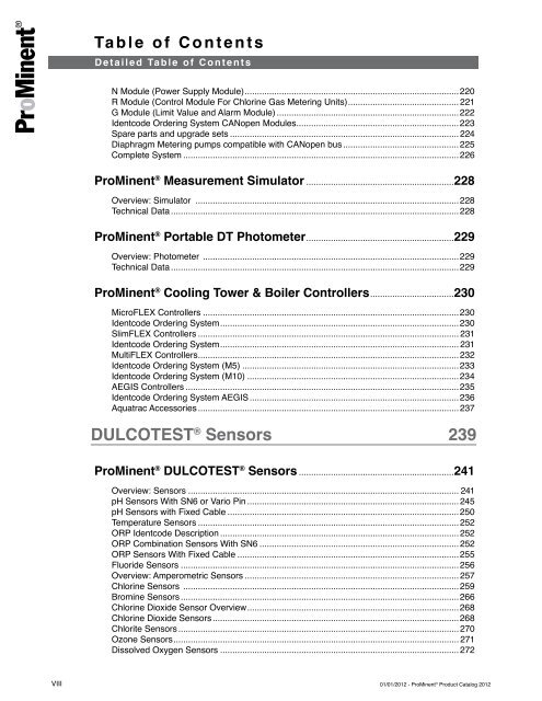 Solenoid-Driven Metering Pumps - ProMinent Canada