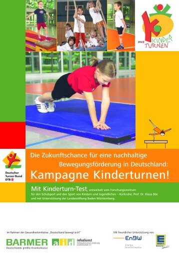Kampagne Kinderturnen! - Deutscher Turnerbund