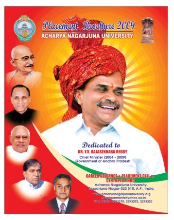 Placement Brochure 2009 - Acharya Nagarjuna University