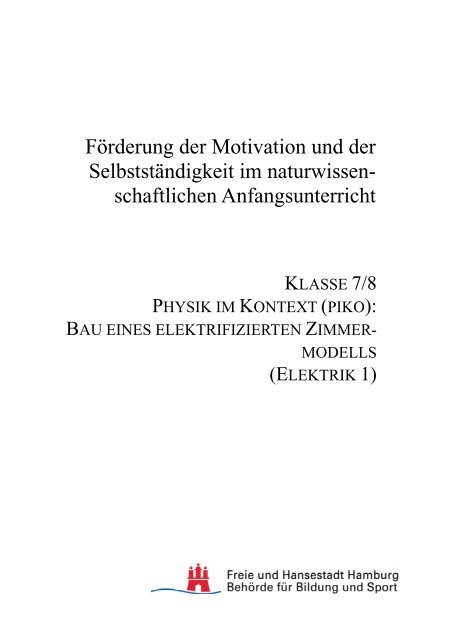 Physik 7/8 - Hamburger Bildungsserver