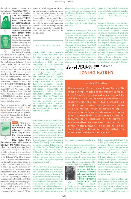 Mousse Magazine Review Jennifer Allen Milan Italy Bill Burns