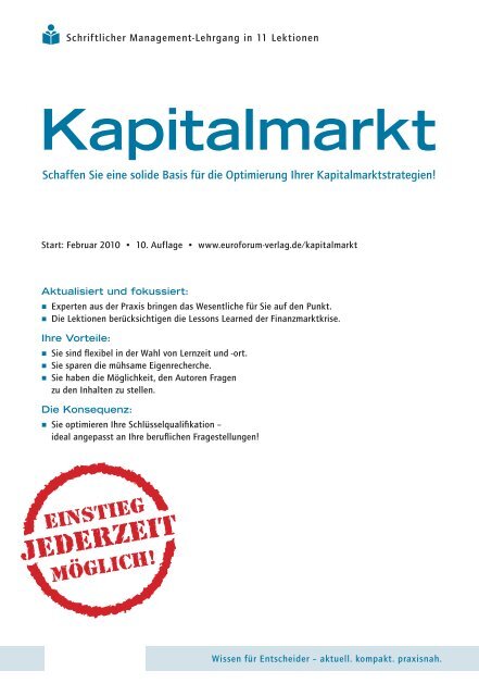 Kapitalmarkt