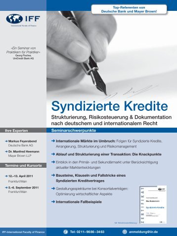 Syndizierte Kredite