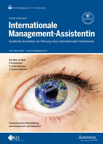 Internationale Management-Assistentin
