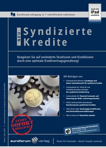 Syndizierte Kredite - IIR Deutschland GmbH