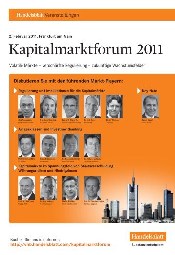 Kapitalmarktforum 2011